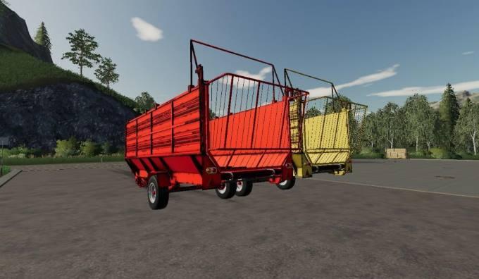 Прицеп подборщик UTB 3.5 HAMSTER V1.0.0.0 для Farming Simulator 2019