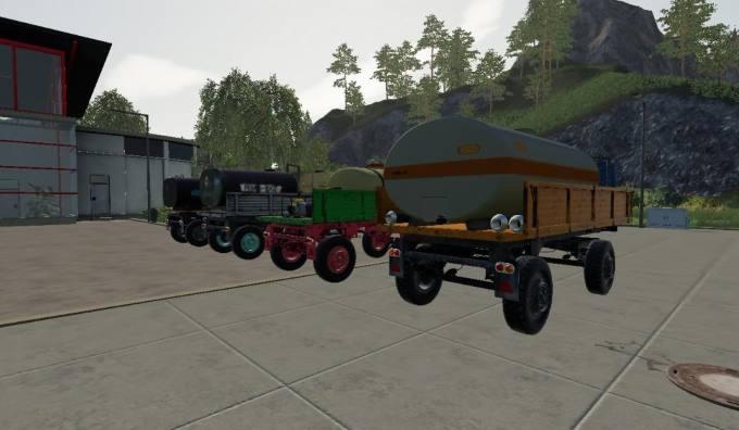 Пак прицепов MBP 6.5 CHEMICAL MANUFACTURER PACK V1.0 для Farming Simulator 2019