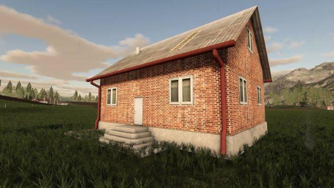 Дом DOMEK CEGLANY V1.0.0.0 для Farming Simulator 2019