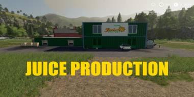 Производство сока JUICE PRODUCTION V1.0 для Farming Simulator 2019
