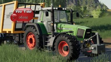 Трактор FENDT 900 FAVORIT VARIO V1.0.0.0 для Farming Simulator 2019