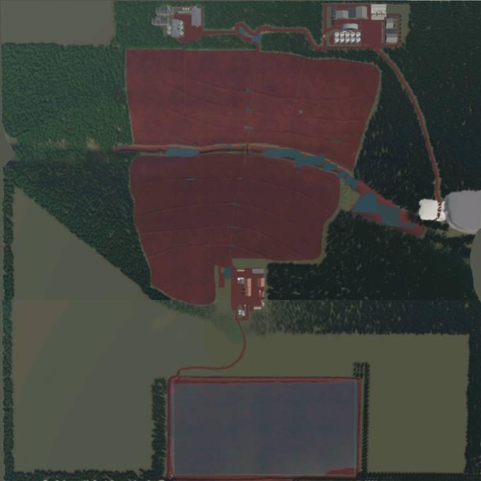 Карта FAZENDA SANTA TEREZA V1.0.0.0 для Farming Simulator 2019