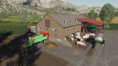 Свинарник Pigsty v 1.0.0.2 для Farming Simulator 2019