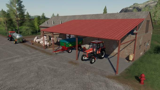 Свинарник Pigsty v 1.0.0.2 для Farming Simulator 2019