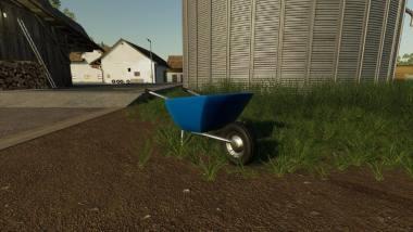 Ручная тачка WHEEL BARROW V1.0.0.0 для Farming Simulator 2019