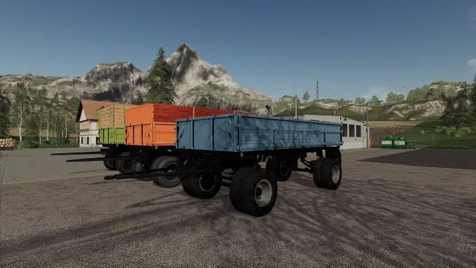 Прицеп ГКБ 8551 v 2.1.0.0 для Farming Simulator 2019