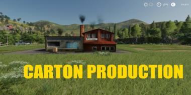 Производство картона KARTON PRODUCTION V1.0.8 для Farming Simulator 2019
