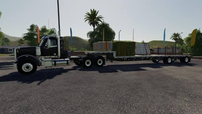 Полуприцеп SD48 STEP DECK TRAILER V1.0.0.0 для Farming Simulator 2019
