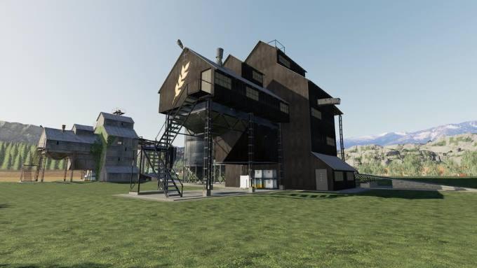 Пак русских хранилищ RUSSIAN GRAIN SILOS V1.0.0.0 для Farming Simulator 2019