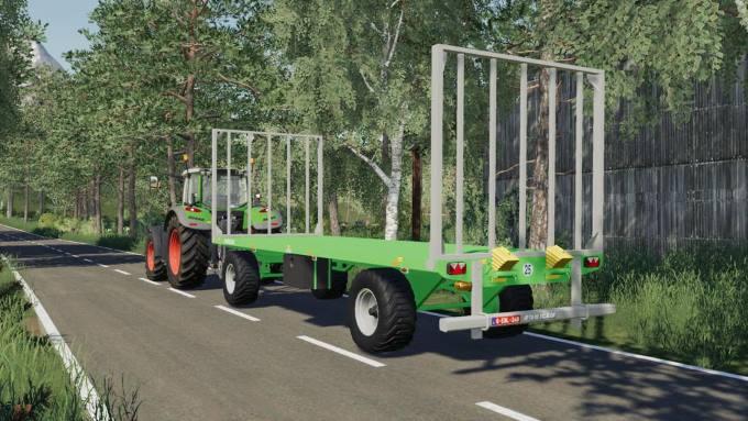 Прицеп для тюков JOSKIN WAGO 8M V1.0.0.0 для Farming Simulator 2019
