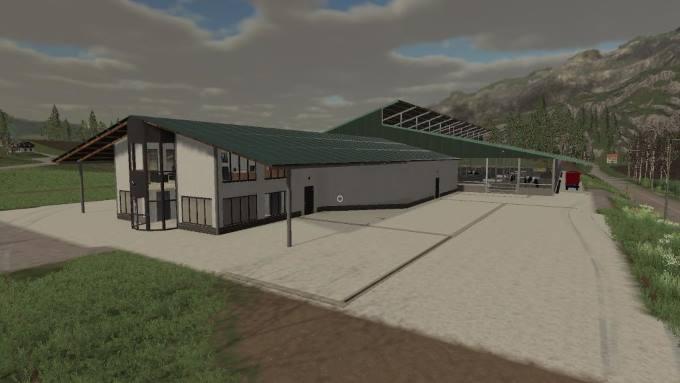 Коровник DAIRYBARN V1.0.0.0 для Farming Simulator 2019