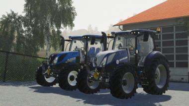 Трактор NEW HOLLAND T5 AUTOCOMMAND V1.0 для Farming Simulator 2019