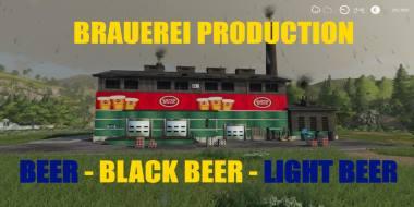 Производство пива BRAUEREI PRODUCTION V1.0.6 для Farming Simulator 2019