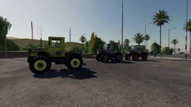 Трактор MERCEDES MBTRAC 65/70 V1.0.0.0 для Farming Simulator 2019