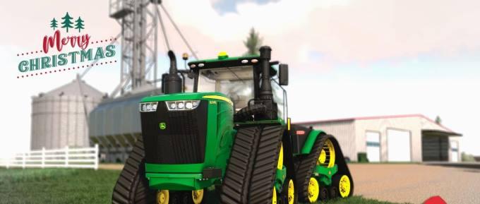 Трактор John Deere 9RX Series v 2.0.0.0 для Farming Simulator 2019