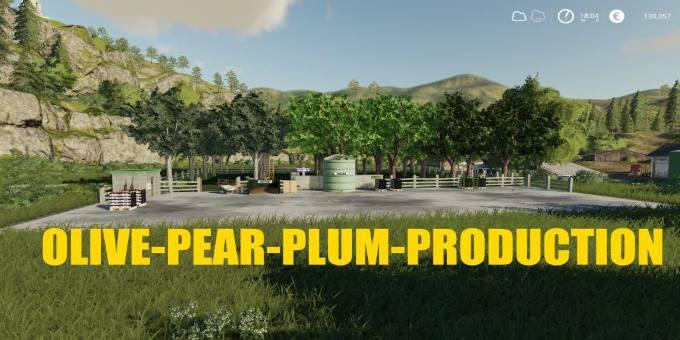 Производство OLIVE PRODUCTION V1.0 ля Farming Simulator 2019