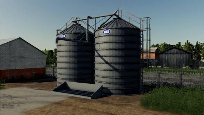 Хранилище SILOS BIN V1.1.0.0 для Farming Simulator 2019