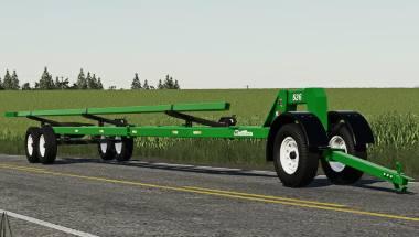 Пак прицепов для жаток UNVERFERTH ROADRUNNER HEADER TRAILER V1.2 для Farming Simulator 2019