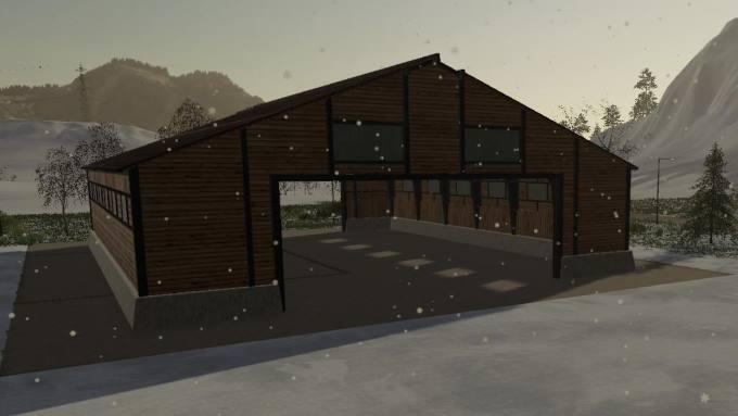 Объекты FB BARN V1.1.0.0 для Farming Simulator 2019