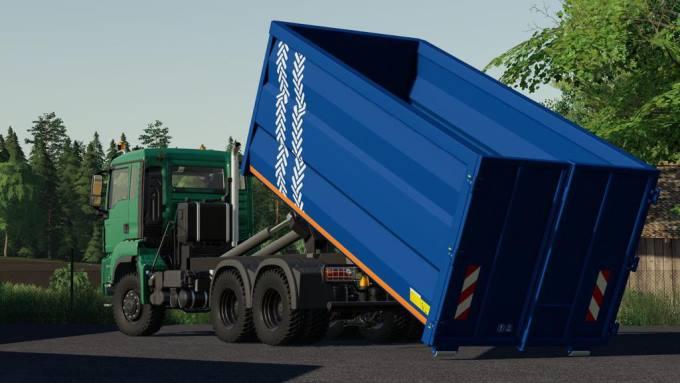Грузовик с крюковым захватом TGS 26.500 ITRUNNER V1.1.0.0 для Farming Simulator 2019