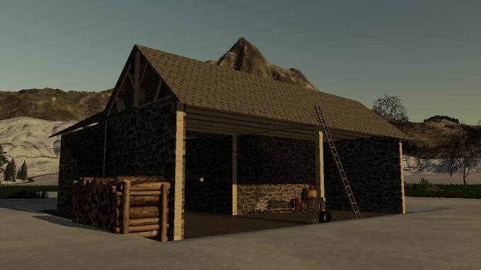 Навес BATIMENTL V1.0 для Farming Simulator 2019