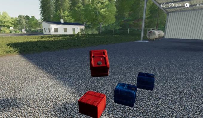 Канистры LIQUID CANISTER V1.0.0.0 для Farming Simulator 2019