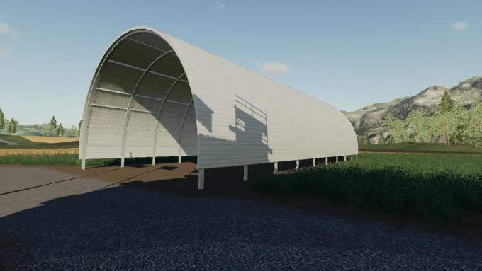 Ангар HAY SHED V1.1.0.0 для Farming Simulator 2019