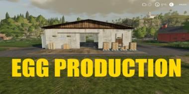 Производство яиц EGG PRODUCTION V1.0 для Farming Simulator 2019