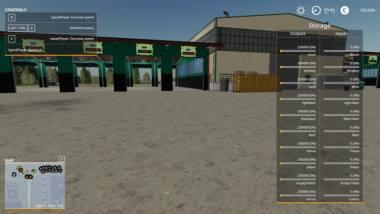 Хранилище поддонов FS19 WAREHOUSE BULK STORAGE V1.0 для Farming Simulator 2019