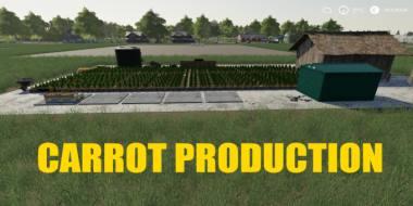 Производство моркови CARROT PRODUCTION V1.0 для Farming Simulator 2019
