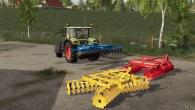 Культиватор Lizard 32 Disc Harrows v 1.0 для Farming Simulator 2019