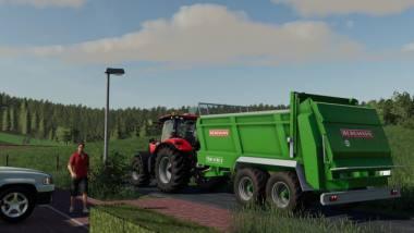 Разбрасыватель навоза BERGMANN TSW4190 V1.2.0.0 для Farming Simulator 2019