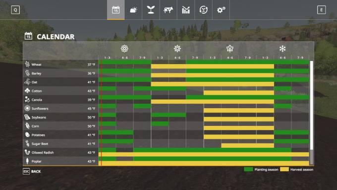 Климат SEASONS GEO: TEXAS V1.0.0.0 для Farming Simulator 2019