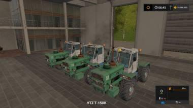 Трактор ХТЗ Т 150 К  v1.0 для Farming Simulator 2017