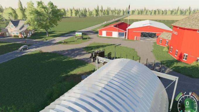 Карта ROBILLARD FLATS 4X SEASONS V1.0.0.0 для Farming Simulator 2019