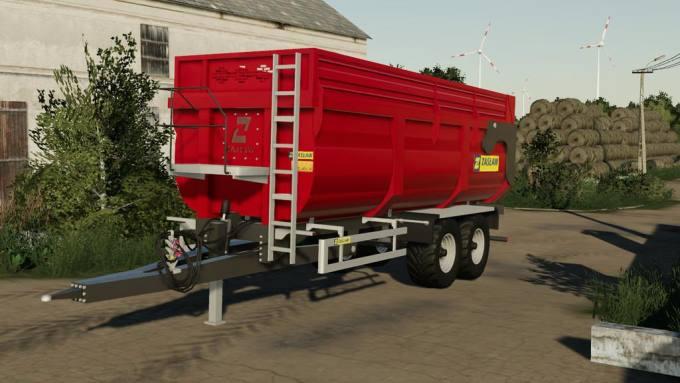 Прицеп ZASLAW D-764-21 1R 2017 V1.0.0.0 для Farming Simulator 2019