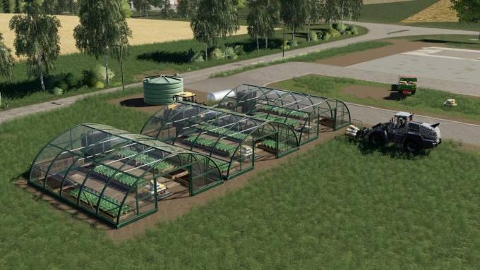 Теплица с луком ONION GREENHOUSES V1.0.1.0 для Farming Simulator 2019