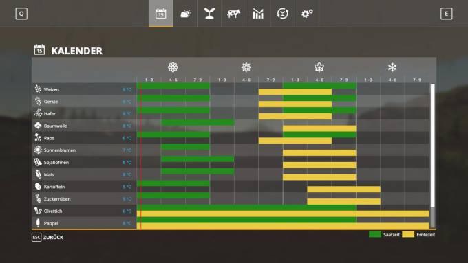 Климат SEASONS GEO: ELBE WESER TRAINGLE V1.0.0.0 для Farming Simulator 2019