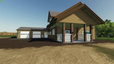 Дом LONE OAK HOUSE V2.0 для Farming Simulator 2019