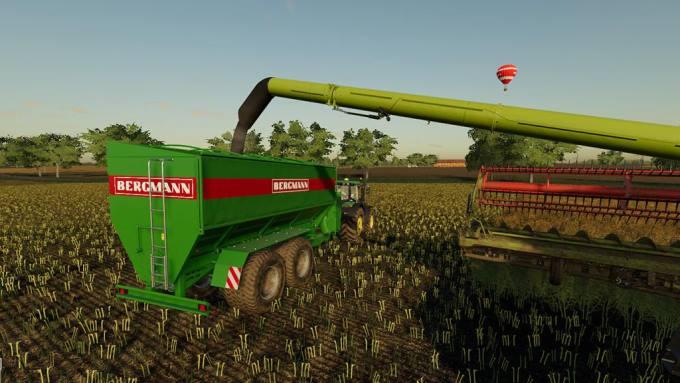 Прицеп перегрузчик BERGMANN GTW 330 V1.0.0.0 для Farming Simulator 2019