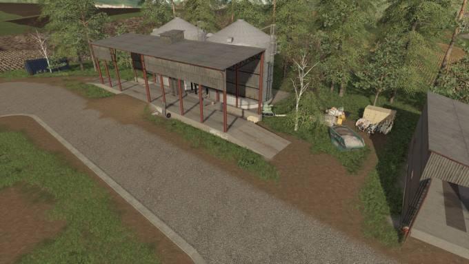Хранилище Grain Silo System v 1.0 для Farming Simulator 2019