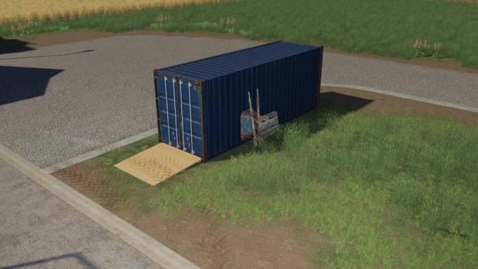 Покупаемый контейнер FILLING STATIONS CONTAINER V1.0.1.0 для Farming Simulator 2019