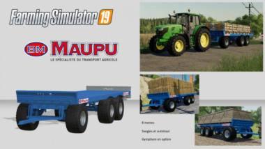 Прицеп MAUPU 8M AUTOLOAD V1.0.0.0 для Farming Simulator 2019