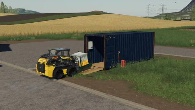 Пустой контейнер CONTAINER V1.0.0.0 для Farming Simulator 2019