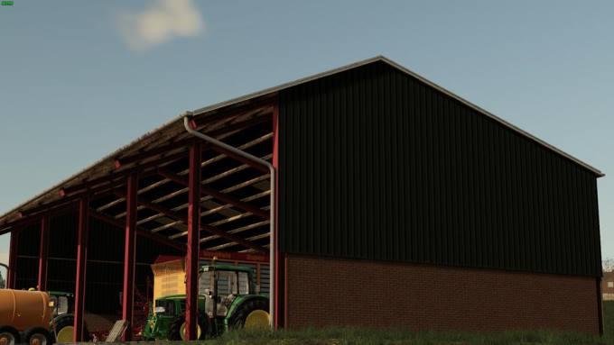 Навес MODERN SHED V1.0.0.0 для Farming Simulator 2019
