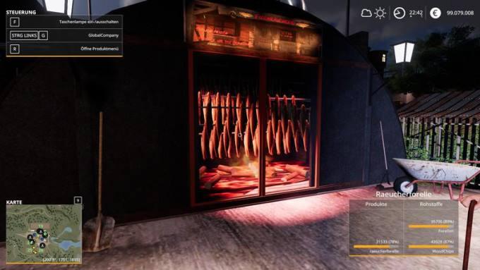 Коптильня TROUT SMOKERS V1.0.0.0 для Farming Simulator 2019