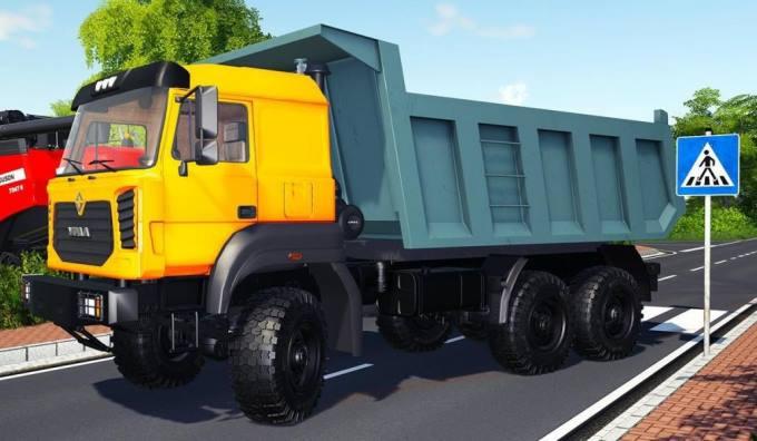 Самосвал УРАЛ 6370K Совок V1.0.0.0 для Farming Simulator 2019