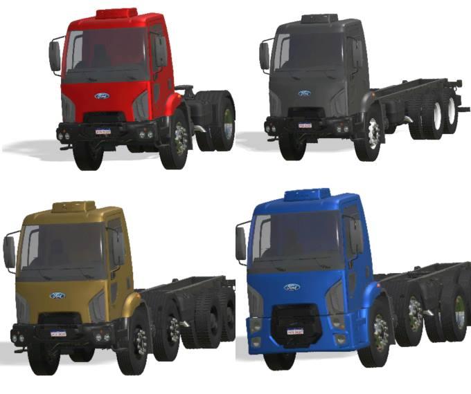 Пак грузовиков FCS FORD CARGO PACK V1.0.0.0 для Farming Simulator 2019