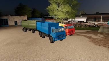 Грузовик КамАЗ 68900R v1.0.0.0 для Farming Simulator 2019