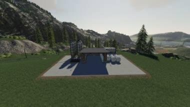 Склад Large Pallet Warehouse v 1.0.0.2 для Farming Simulator 2019